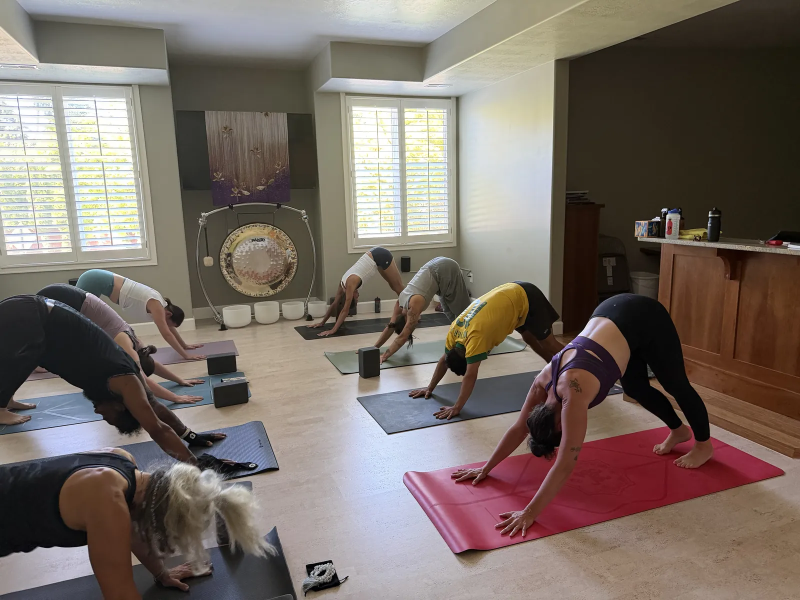 A training weekend at the YogaSoul shala in East Millcreek