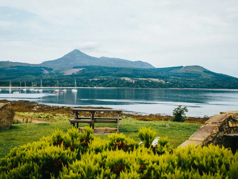 Coastal scenery on the Isle of Arran, Scotland