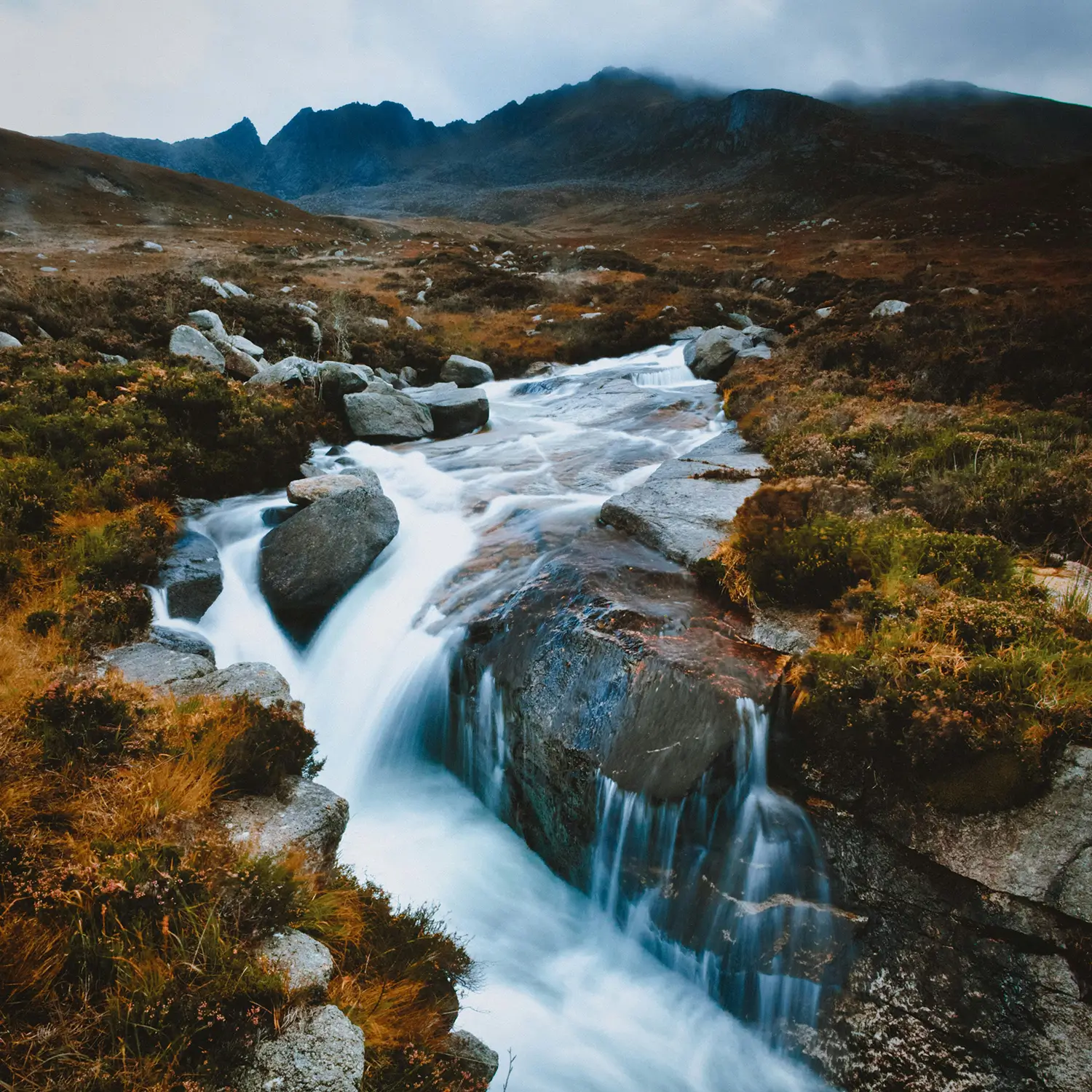 River winding through the Isle of Arran landscape