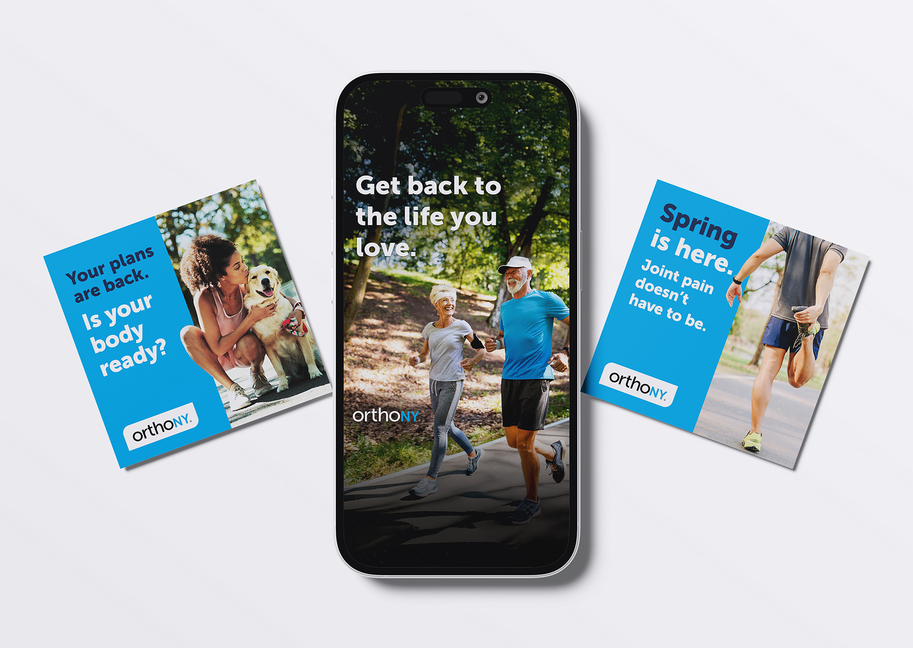 OrthoNY social ad campaigns