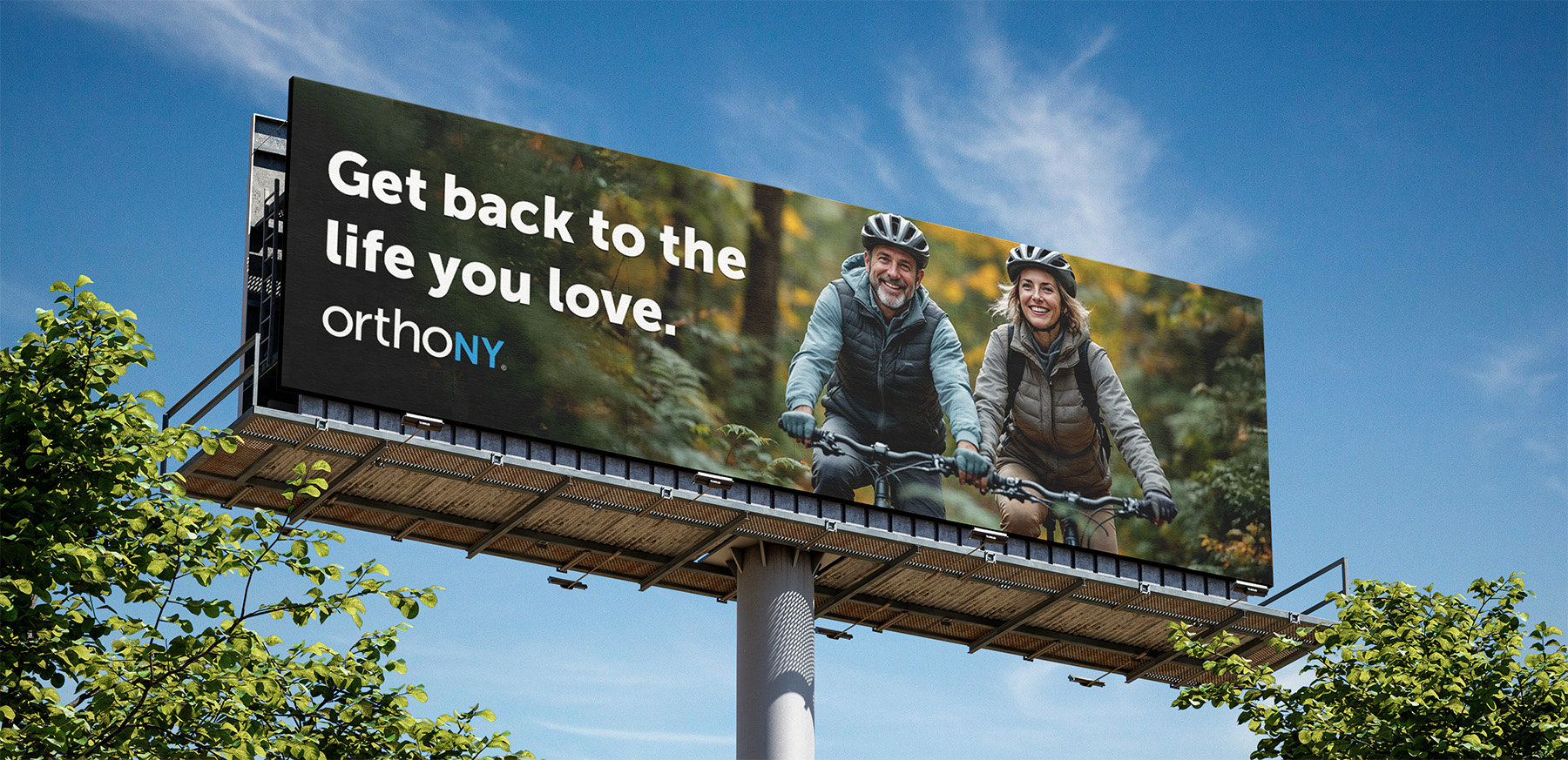 OrthoNY traditional marketing campaign