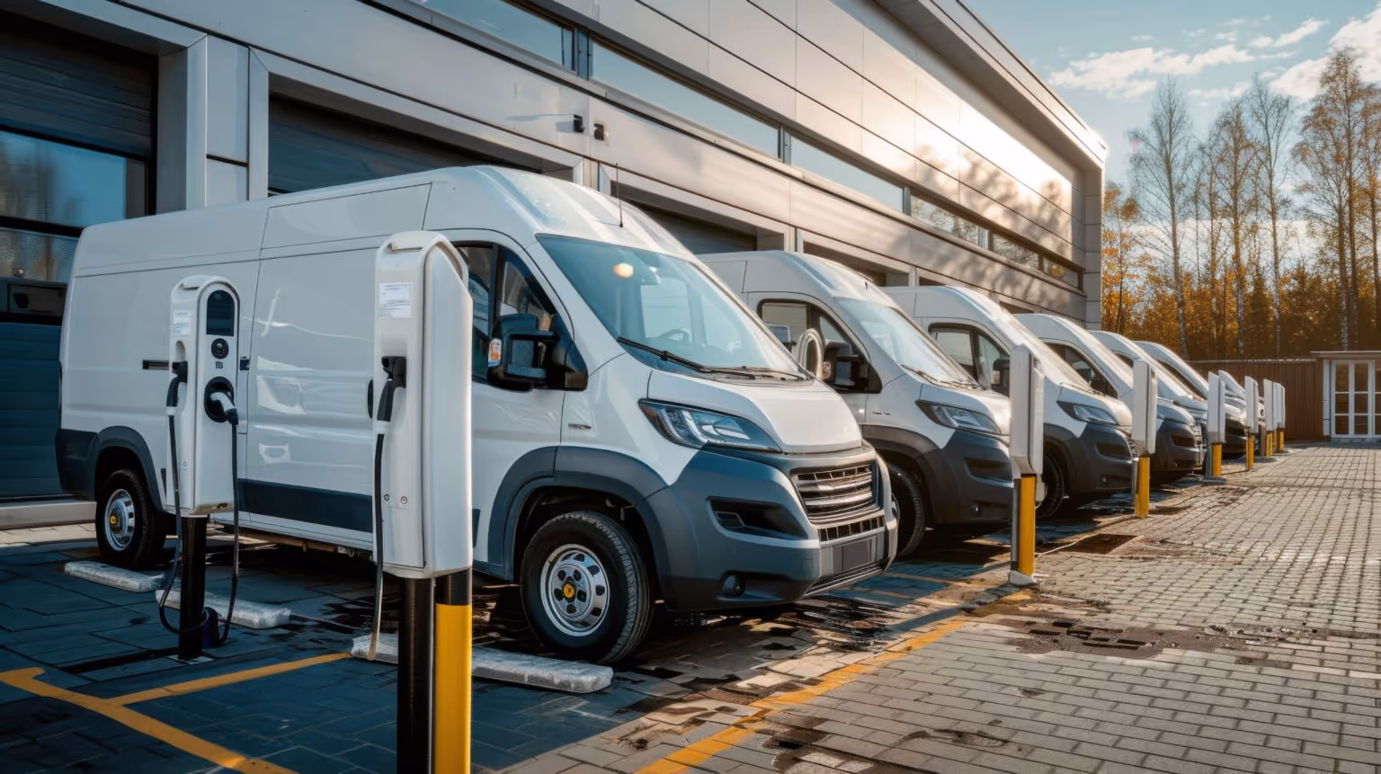 Electric fleet vans