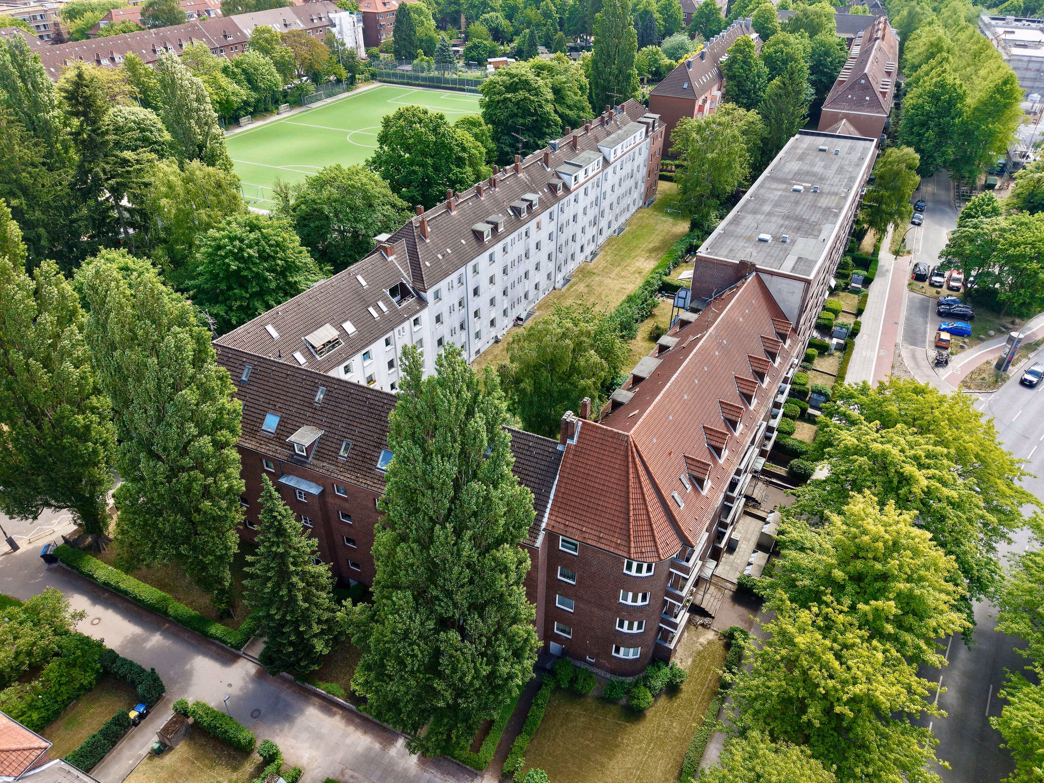 Zwischen Grün und City – Modernisierte 2-Zimmer-Wohnung in verkehrsberuhigter Lage von HH-Horn