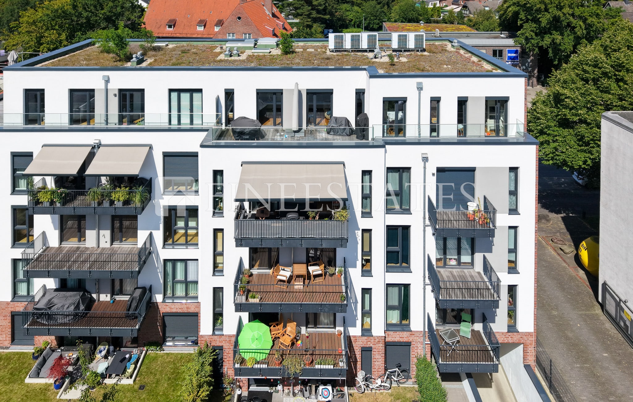 Barriefreier Neubau: Moderne 3-Zimmer-Wohnung in Groß Flottbek