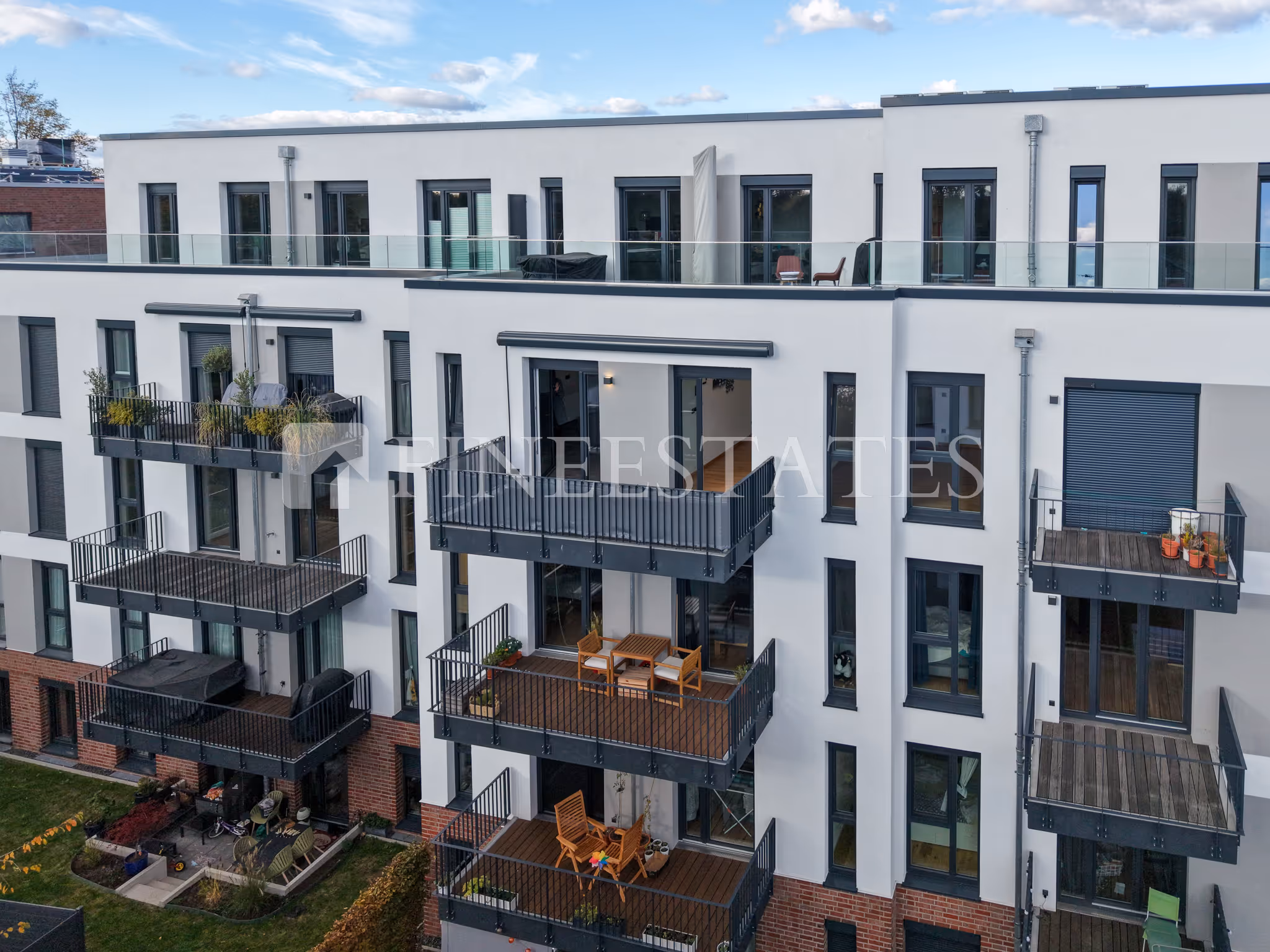 Barriefreier Neubau: Moderne 3-Zimmer-Wohnung in Groß Flottbek