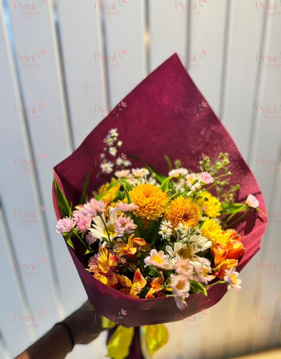 Bunch of Marigold flowers