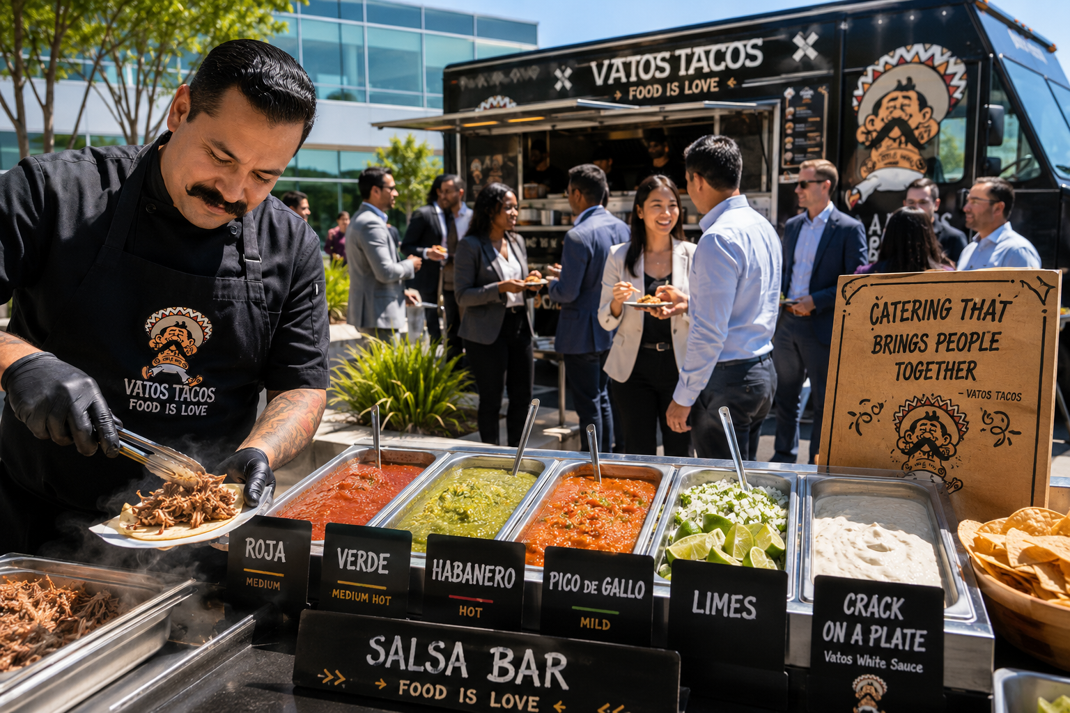 Corporate Taco Catering: Impress Clients with Flavor