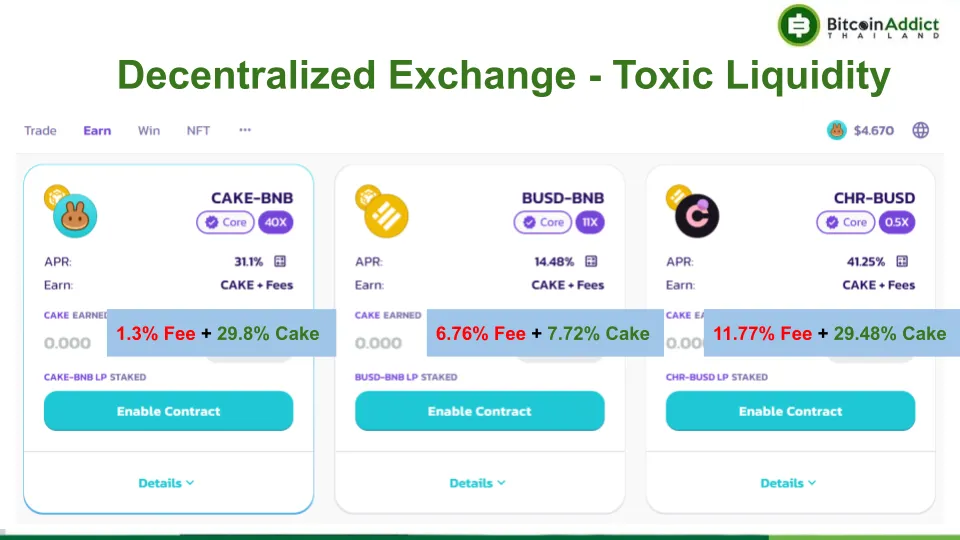 Toxic Liquidity