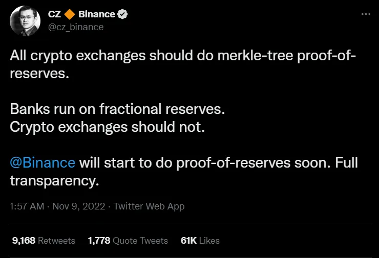 Proof of Reserve