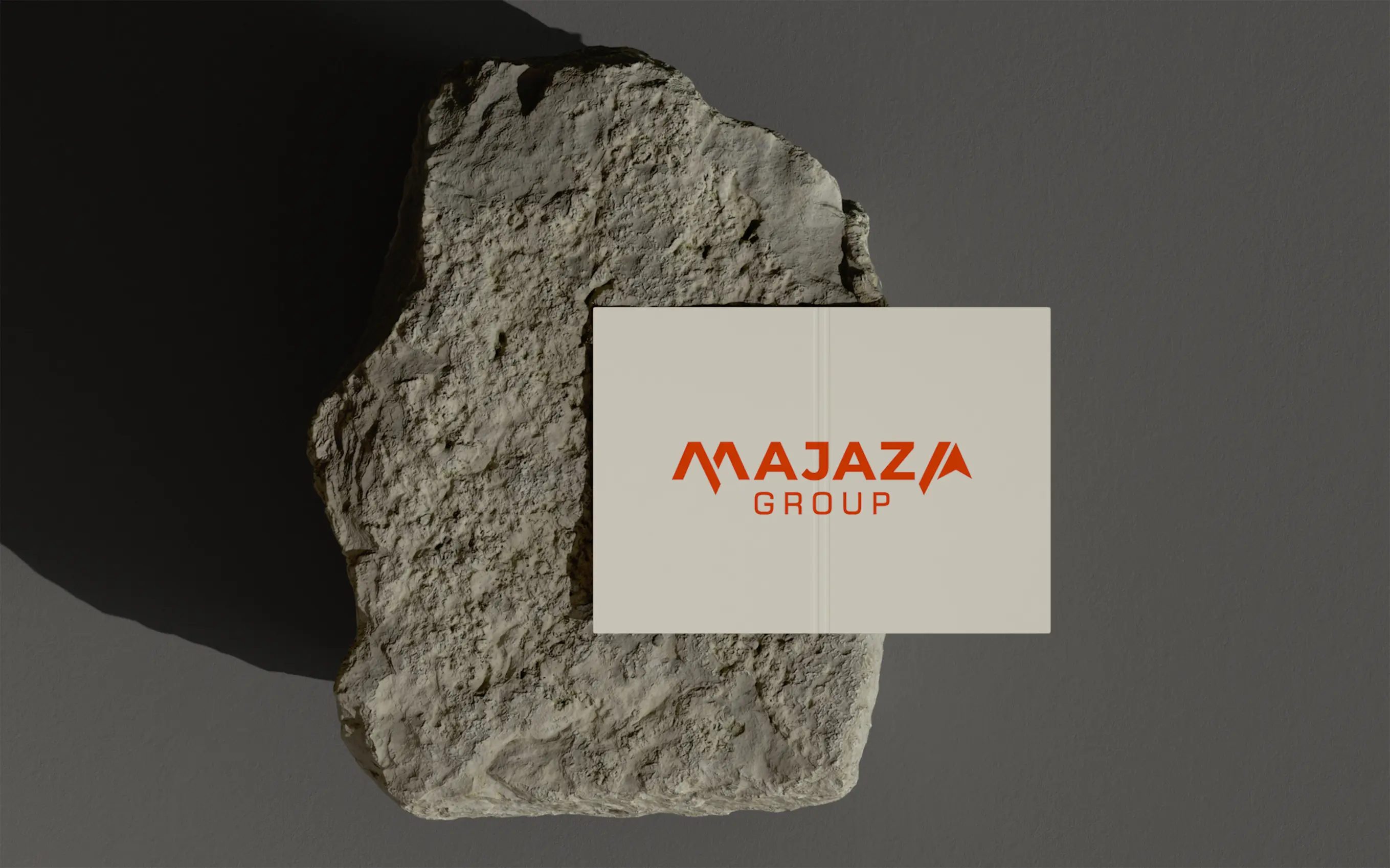 Majaza business card mock up