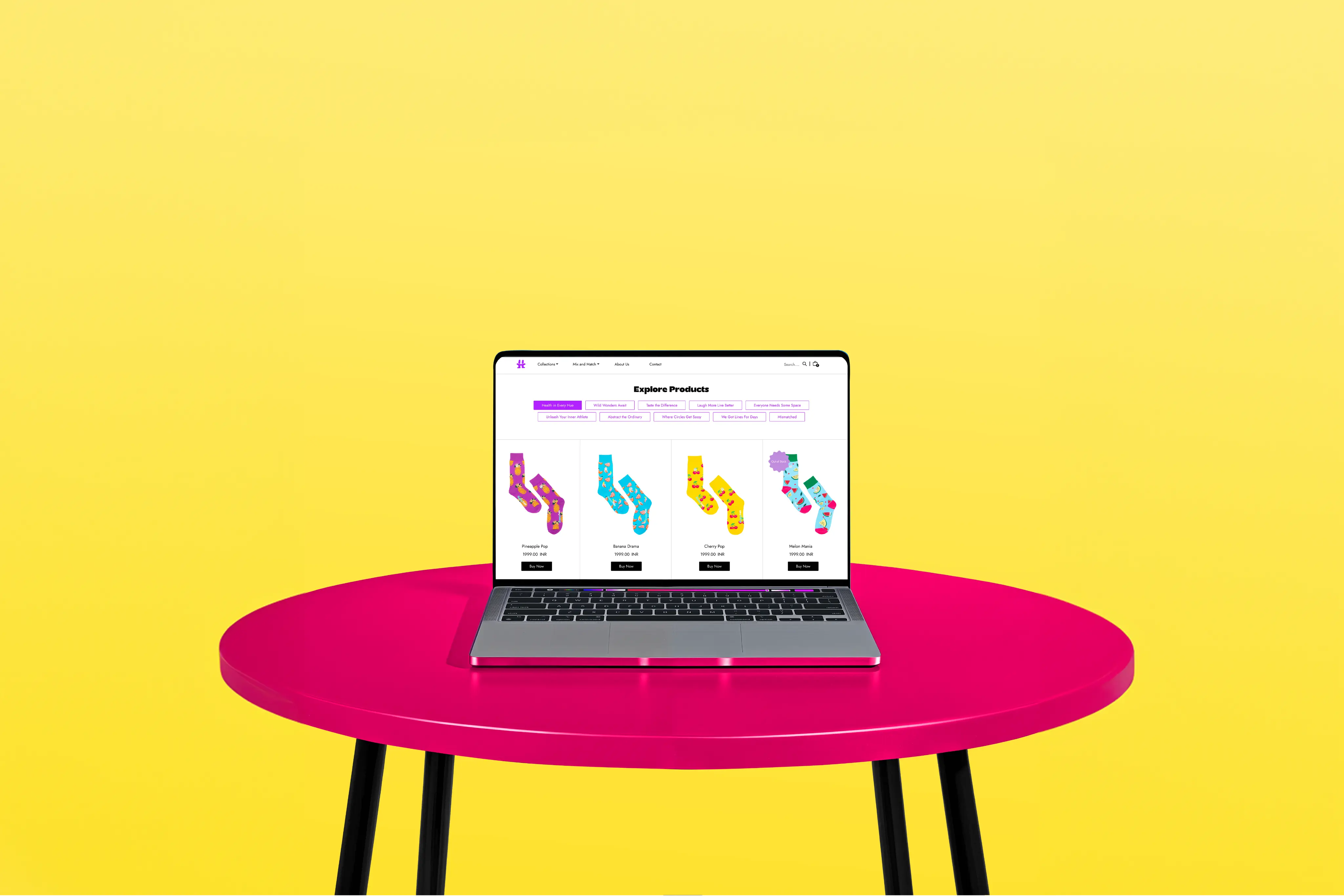 Happyfeet website screenshot