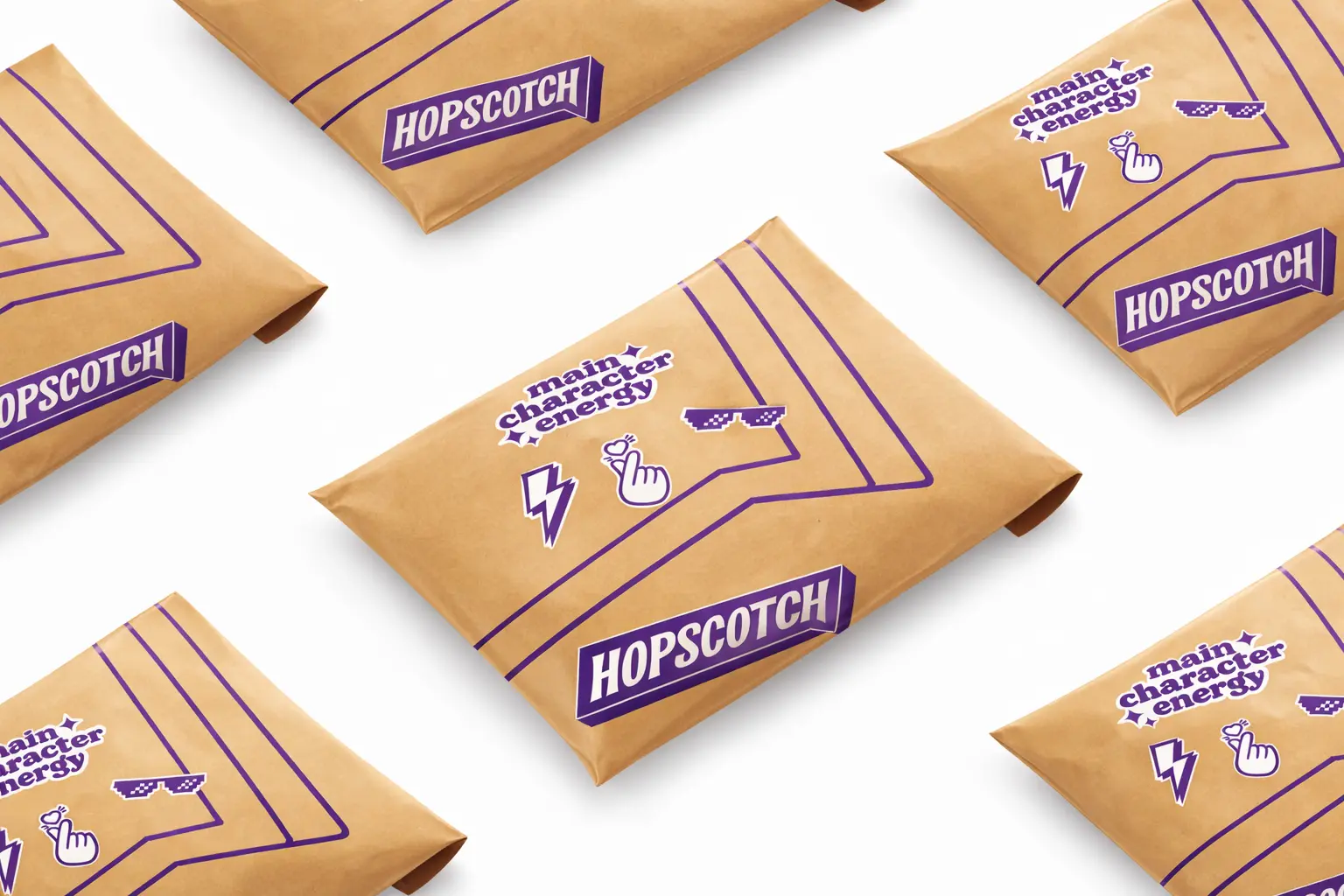 Hopscotch packaging inspiration