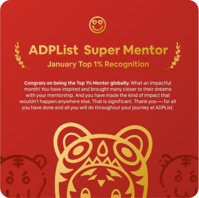 ADPList Super Mentor