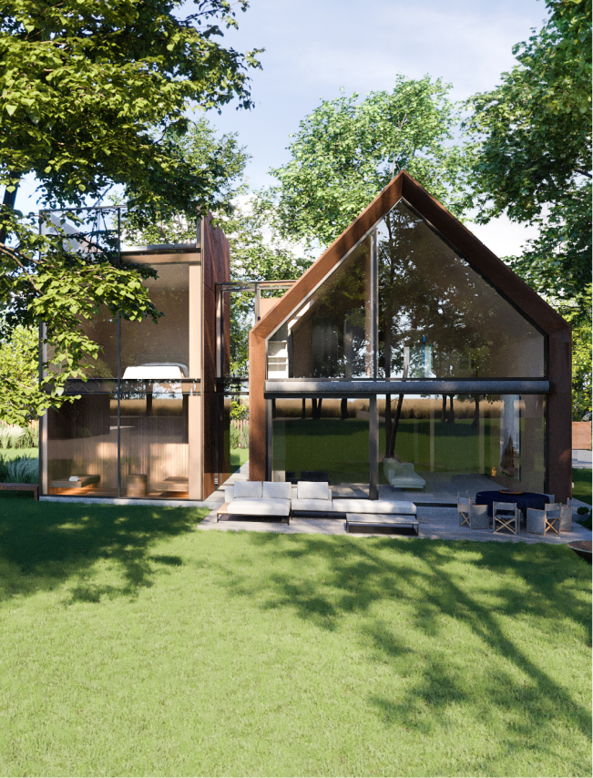 ULMO — private residence in Latvia, view 2
