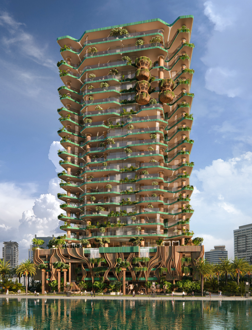 EYWA TREE OF LIFE — apartment building in Dubai, UAE, view 3