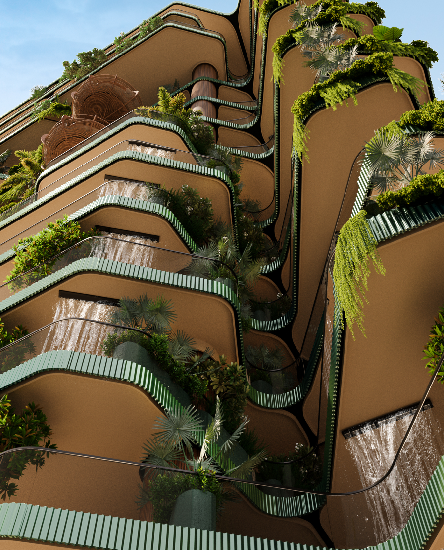 EYWA TREE OF LIFE — apartment building in Dubai, UAE, view 1