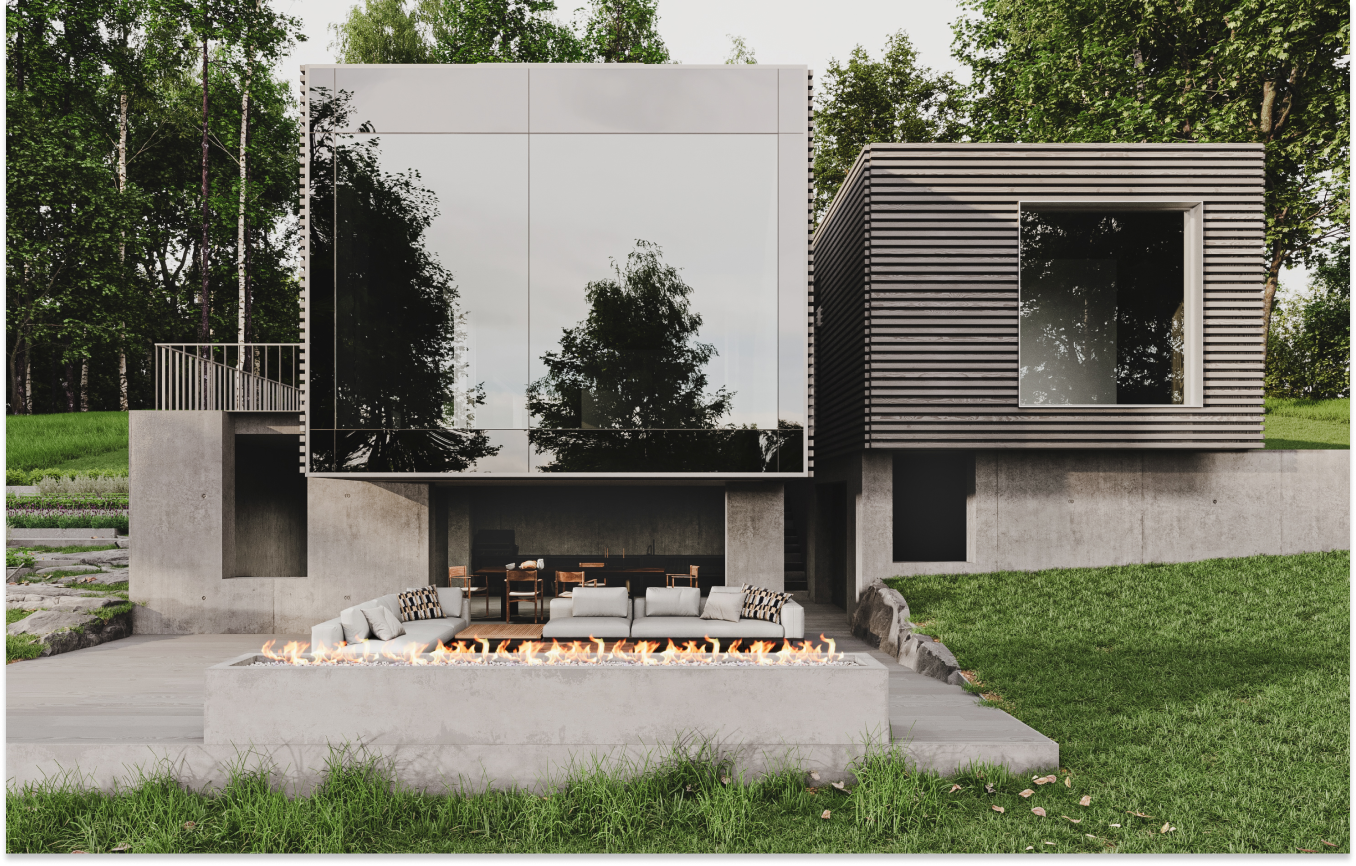 KBIL — private residence in Koknese, Latvia, view 1