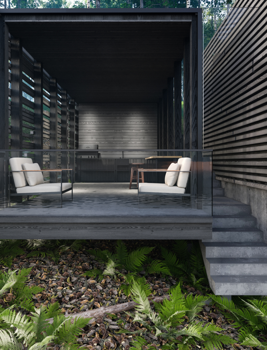 KBIL — private residence in Koknese, Latvia, view 8