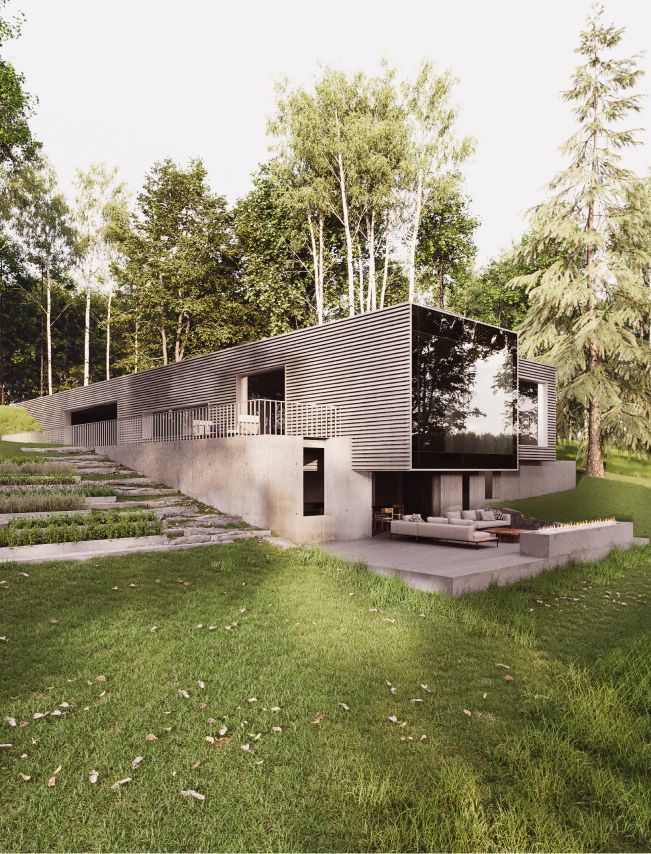 KBIL — private residence in Koknese, Latvia, view 9