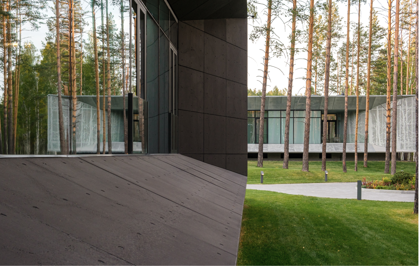 BW — private residence in Ural Region, view 4