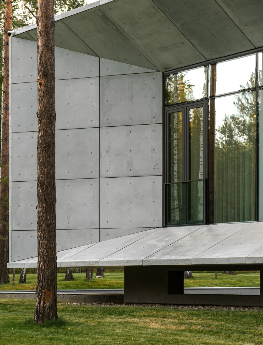 BW — private residence in Ural Region, view 9