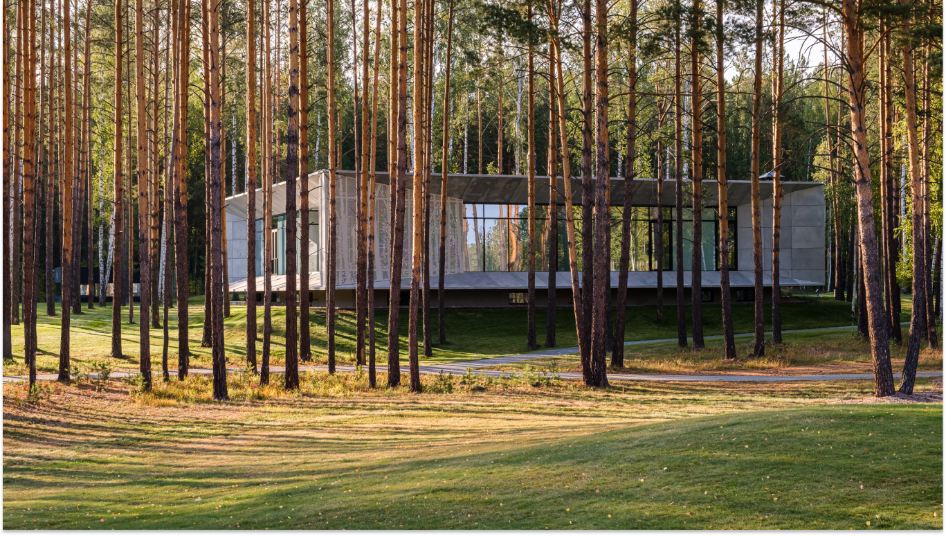 BW — private residence in Ural Region, view 11