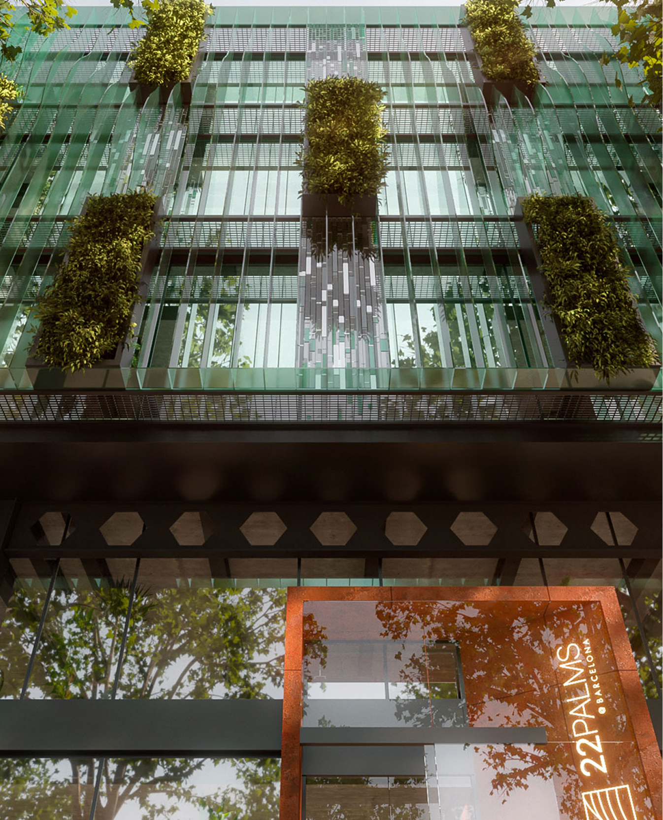 PALMS22 — office building in Barcelona, Spain, view 1