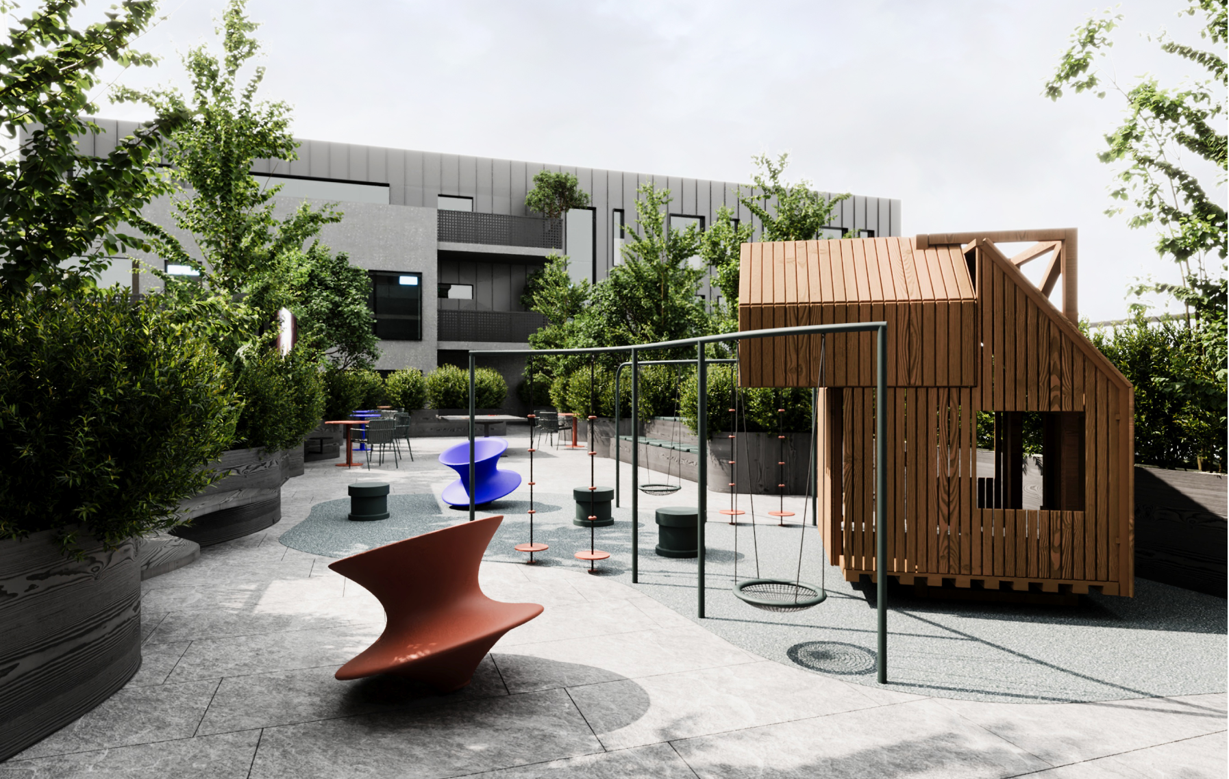 SK17 — apartment building in Riga, Latvia, view 4