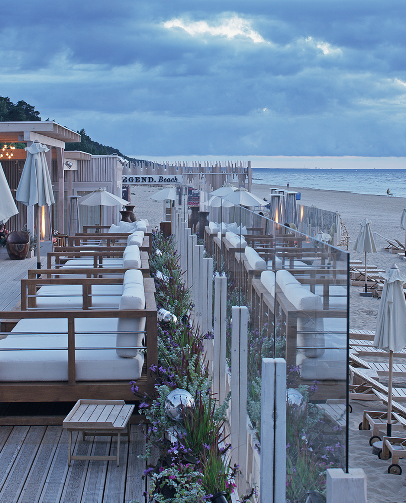 LEGEND BEACH — beach club in Jurmala, Latvia, view 1