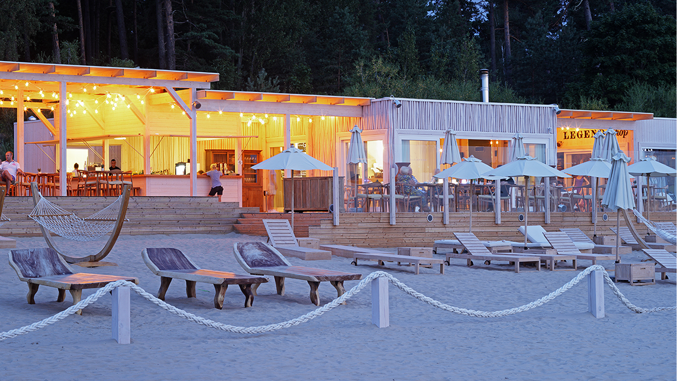 LEGEND BEACH — beach club in Jurmala, Latvia, view 7