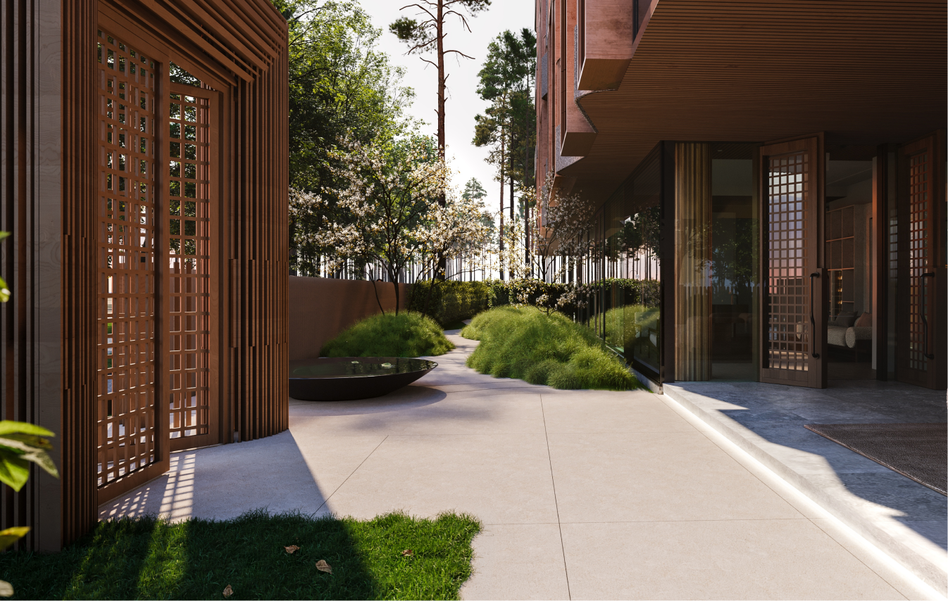 AUGUST — apartment building in Jurmala, Latvia, view 7
