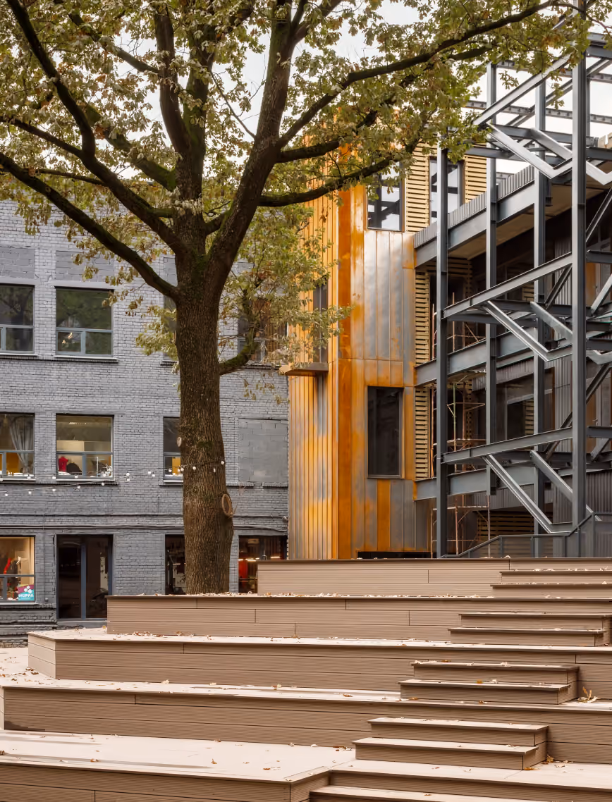 GRIZINDARZS — mixed-use quarter in Riga, Latvia