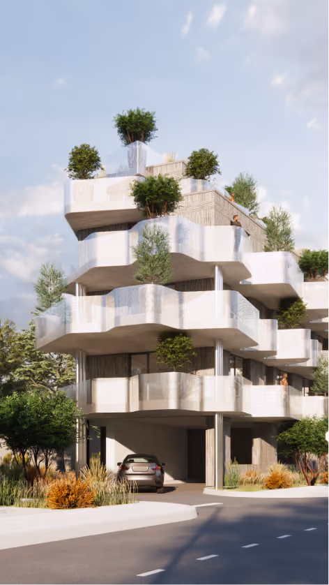 KTR14 — apartment building in Riga, Latvia, designed by OAD