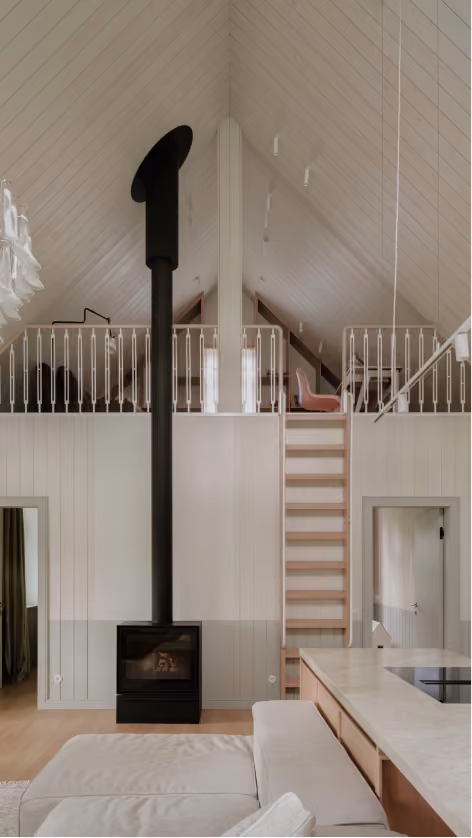 loft-style small-living private residence by OAD