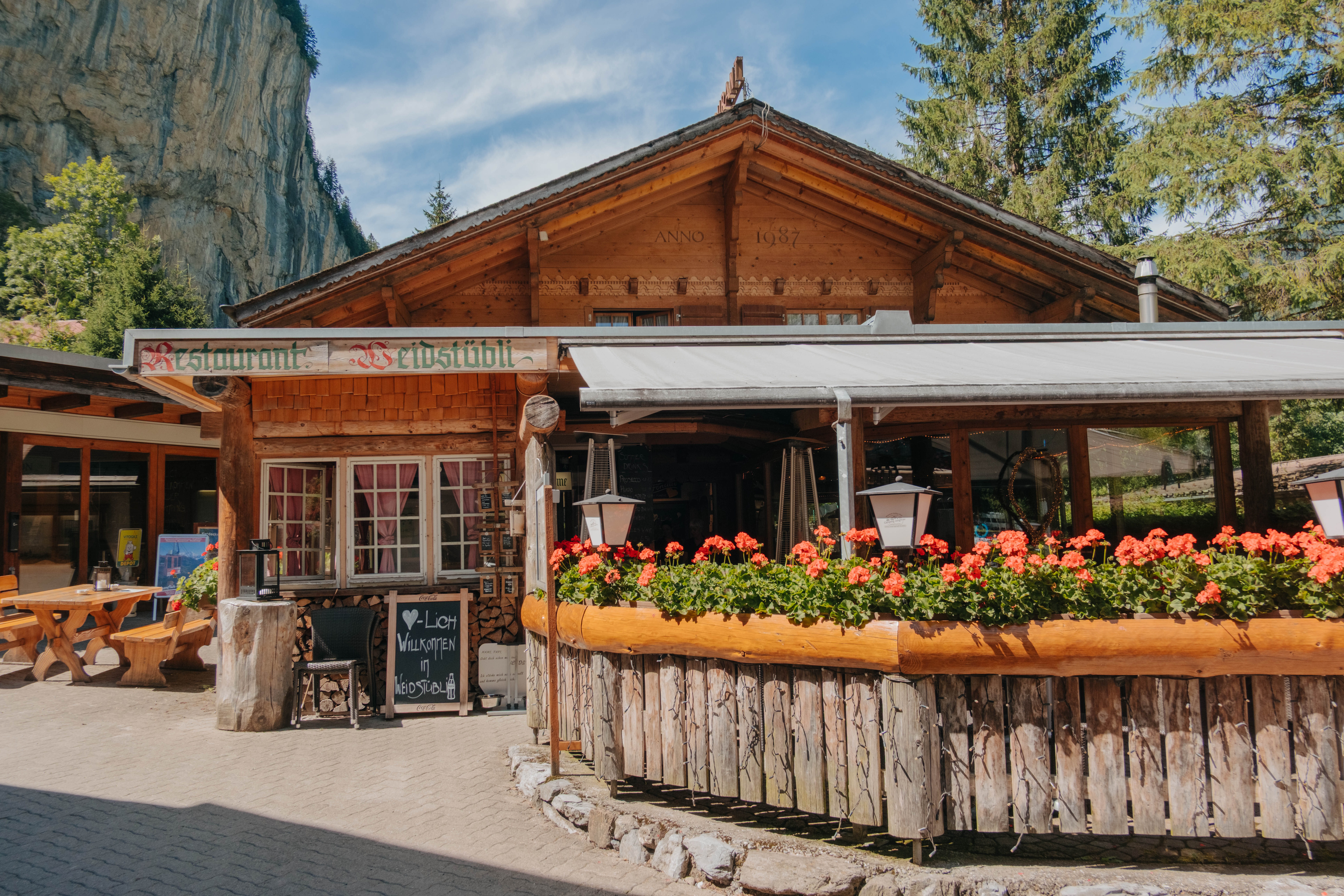 Restaurant Weidstübli von aussen
