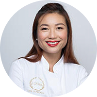 Portrait of Linda Vondgara - pastry trainer at IFH