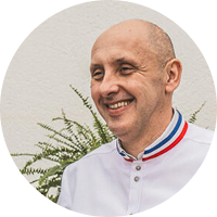 Portrait of François Gagnaire - cooking instructor at IFH