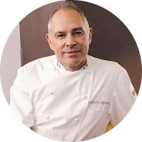 Portrait of François Gagnaire - cooking instructor at IFH