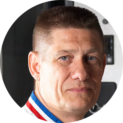 Portrait of Stéphane Duval - IFH cookery trainer