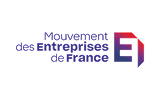 Mouvement des Entreprises de France Logo