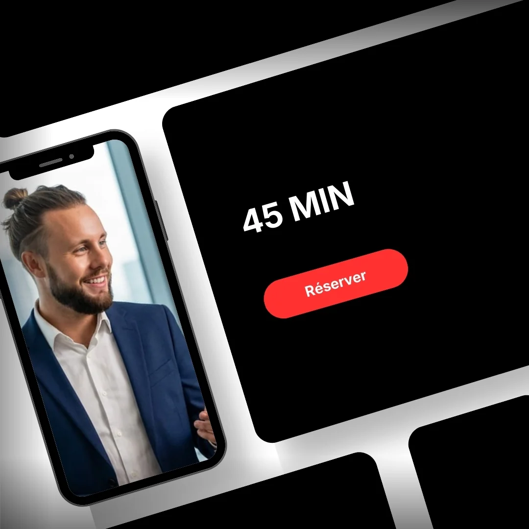 Visuel de l’offre de consulting 45 minutes en visio avec Mike Dejardin pour débloquer une question précise rapidement