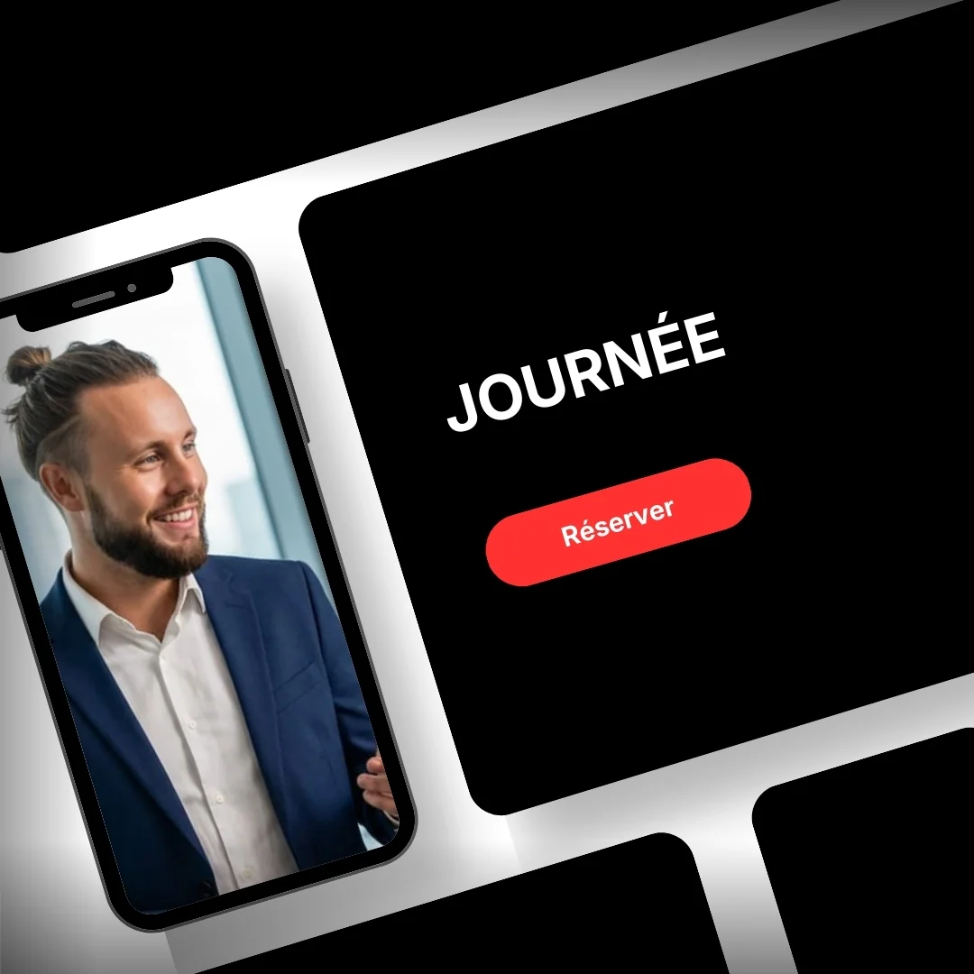 Visuel de l’offre de consulting journée complète en visio avec Mike Dejardin pour structurer la stratégie et lancer l’exécution