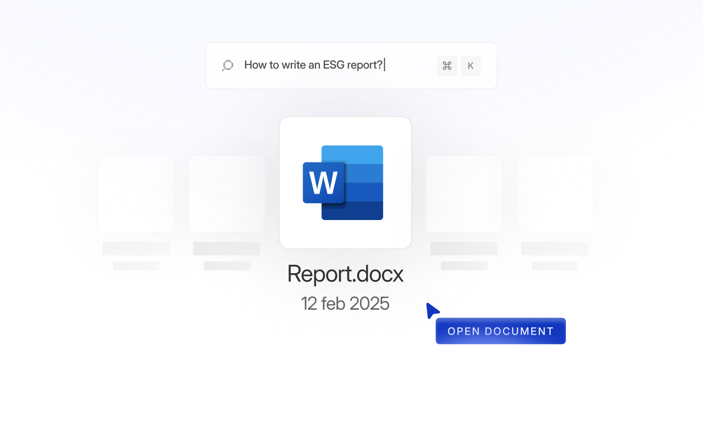 Get your ESG data structured