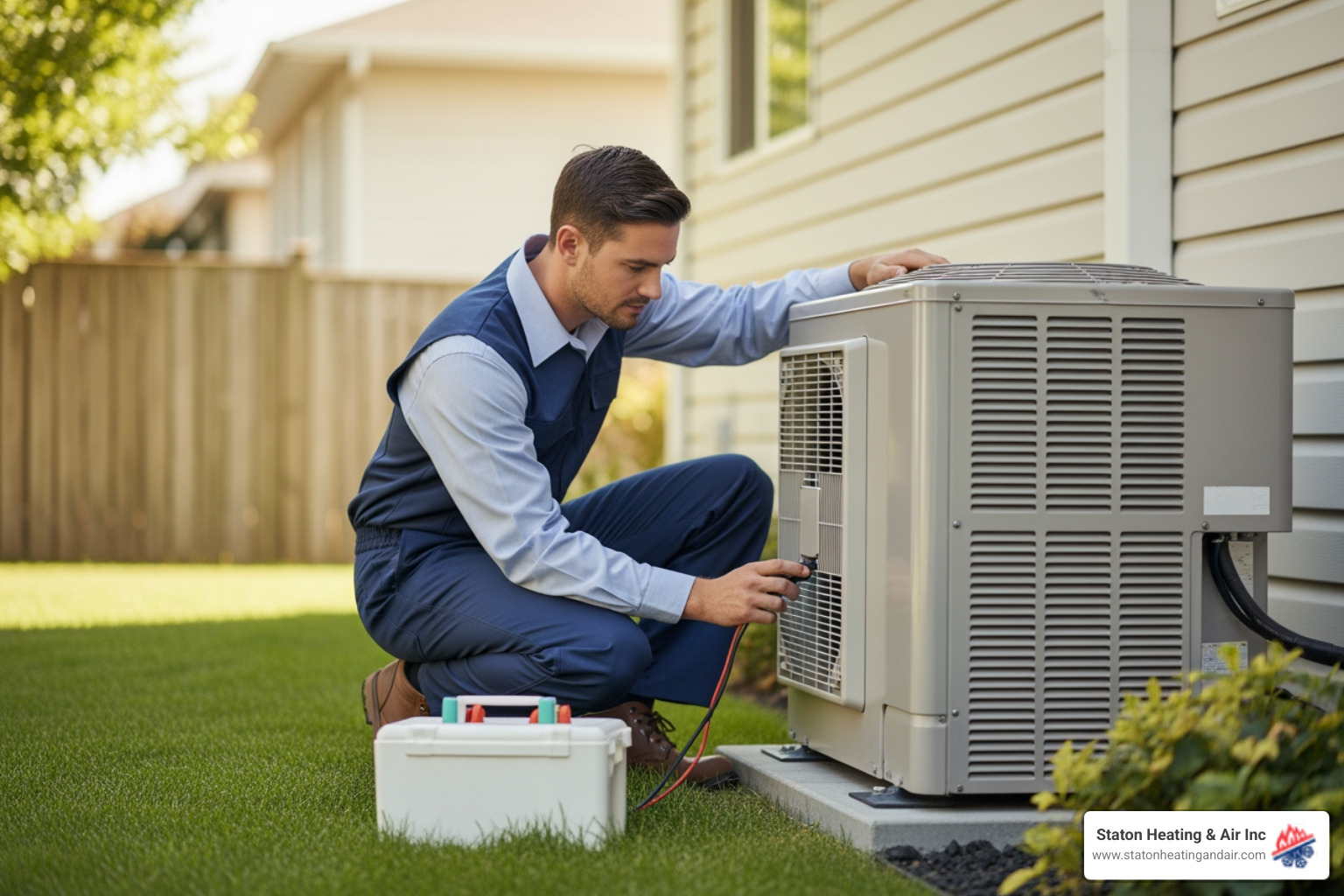 Infographic showing 5 quick steps to find heat pump repair in Alpharetta GA: 1) Identify warning signs like strange noises and inconsistent heating, 2) Determine if repair or replacement is needed based on system age and efficiency, 3) Search for NATE-certified local technicians with strong reviews, 4) Prepare for service by clearing access and documenting symptoms, 5) Schedule regular maintenance to prevent future breakdowns - heat pump repair alpharetta ga Infographic showing 5 quick steps to find heat pump repair in Alpharetta GA: 1) Identify warning signs like strange noises and inconsistent heating, 2) Determine if repair or replacement is needed based on system age and efficiency, 3) Search for NATE-certified local technicians with strong reviews, 4) Prepare for service by clearing access and documenting symptoms, 5) Schedule regular maintenance to prevent future breakdowns - heat pump repair alpharetta ga