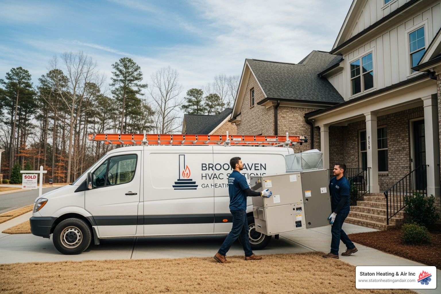 infographic showing five key warning signs including system age over 15 years, decreased efficiency, frequent repairs, uneven heating throughout home, and unusual noises like banging or rattling - heating installation company in brookhaven, ga infographic showing five key warning signs including system age over 15 years, decreased efficiency, frequent repairs, uneven heating throughout home, and unusual noises like banging or rattling - heating installation company in brookhaven, ga