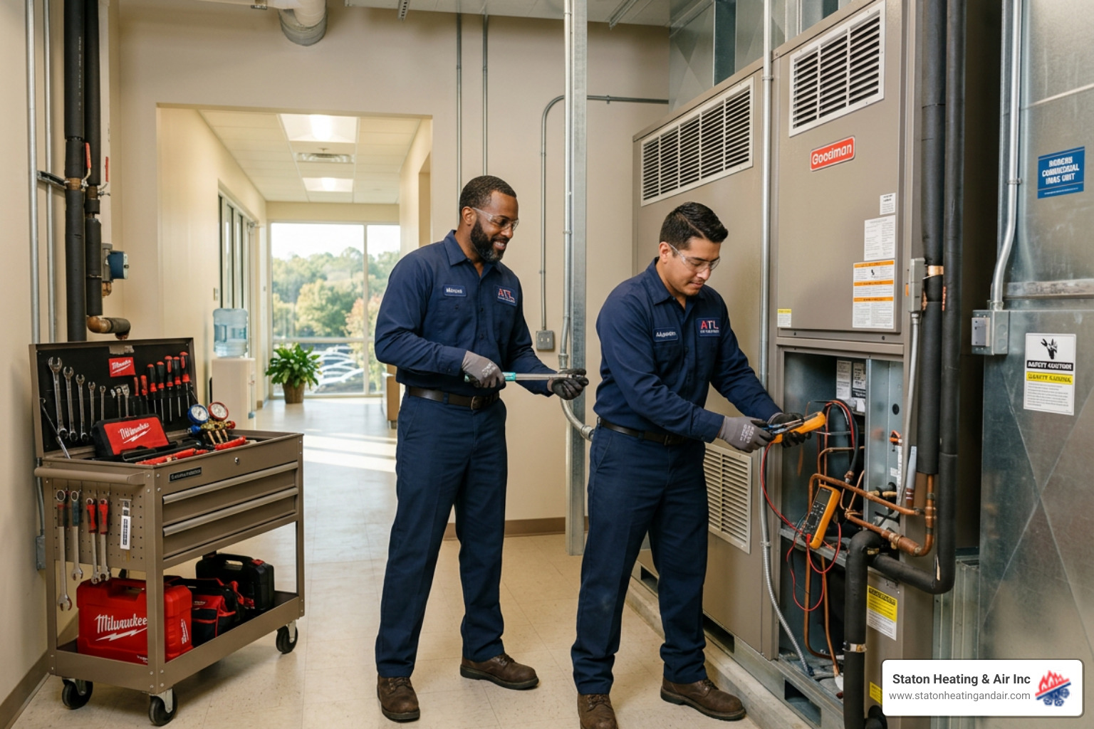 commercial heating installation in lilburn, ga