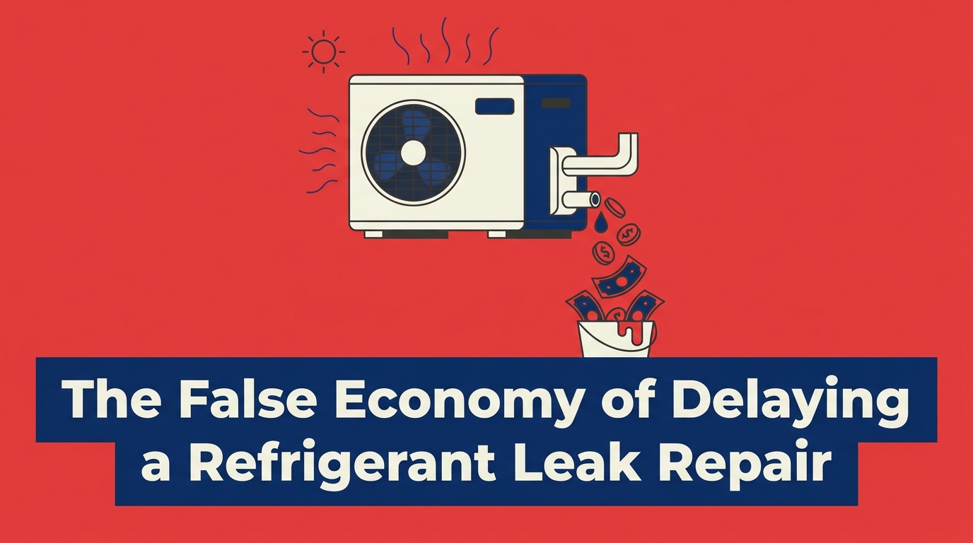 The False Economy of Delaying a Refrigerant Leak Repair
