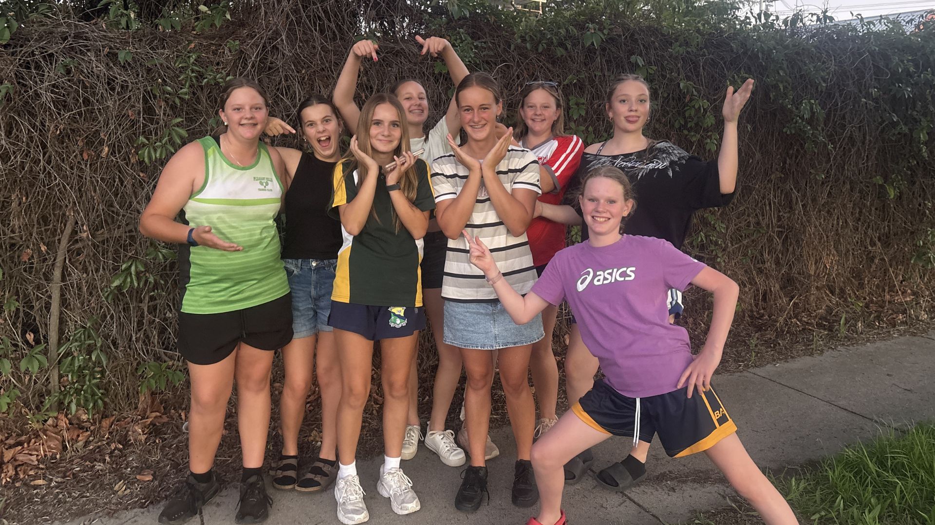 Students playing ReadySet