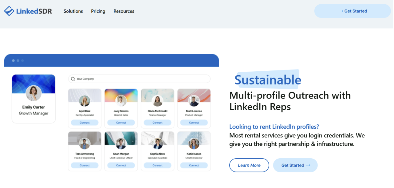 LinkedSDR homepage