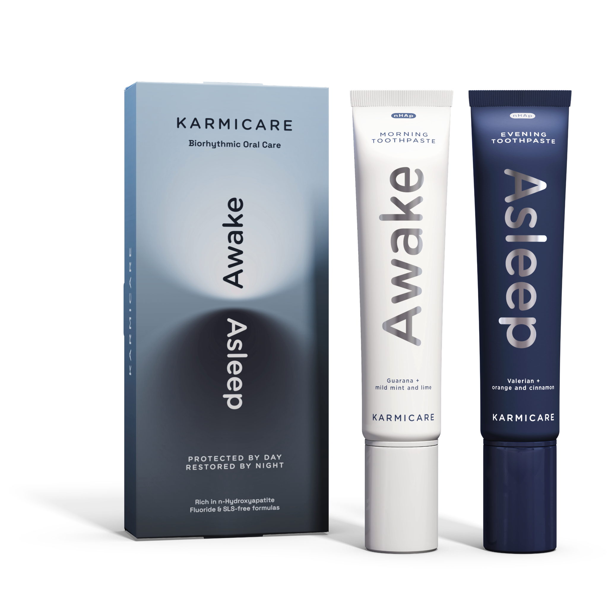 Awake & Asleep Morning & Night Toothpaste System